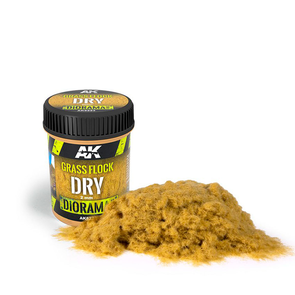 AK Interactive Vegetation - Dry Grass Flock 2mm