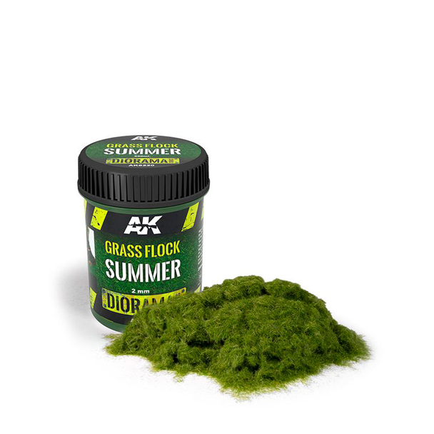AK Interactive Vegetation - Summer Grass Flock 2mm