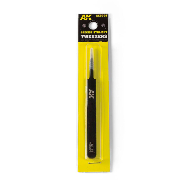 AK Interactive Tweezers - Precise Straight Tweezer