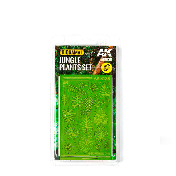 AK Interactive Vegetation - 1/32 and 1/35 Jungle Plants Set