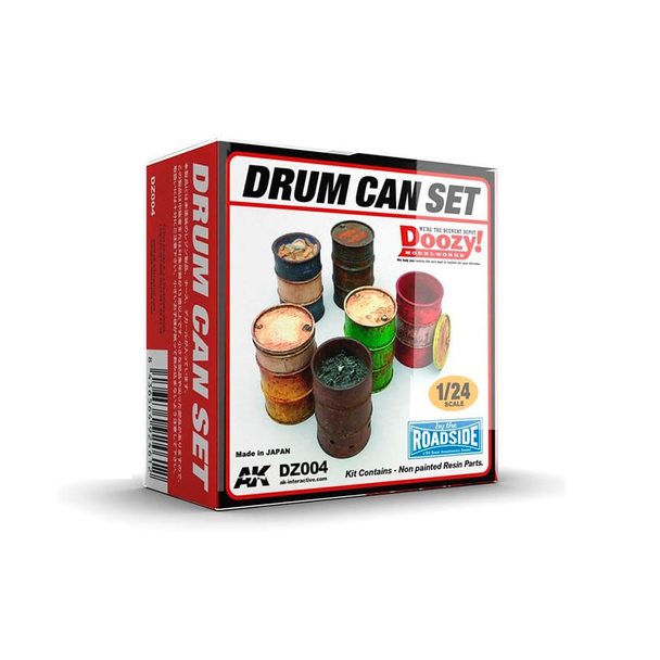 Doozy 1/24 Scale Drum Can Set Model Kit