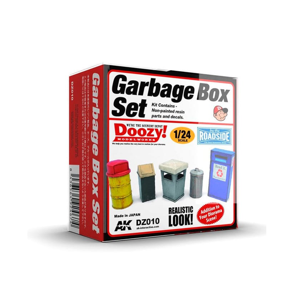 Doozy 1/24 Scale Garbage Box Model Kit