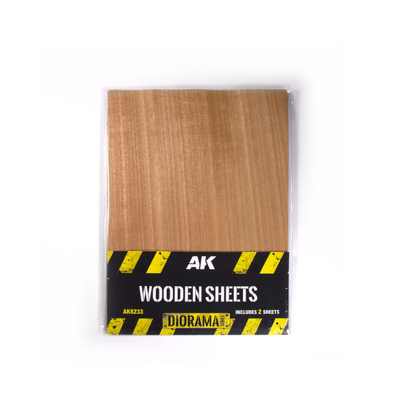 AK Interactive Wooden Sheets A4