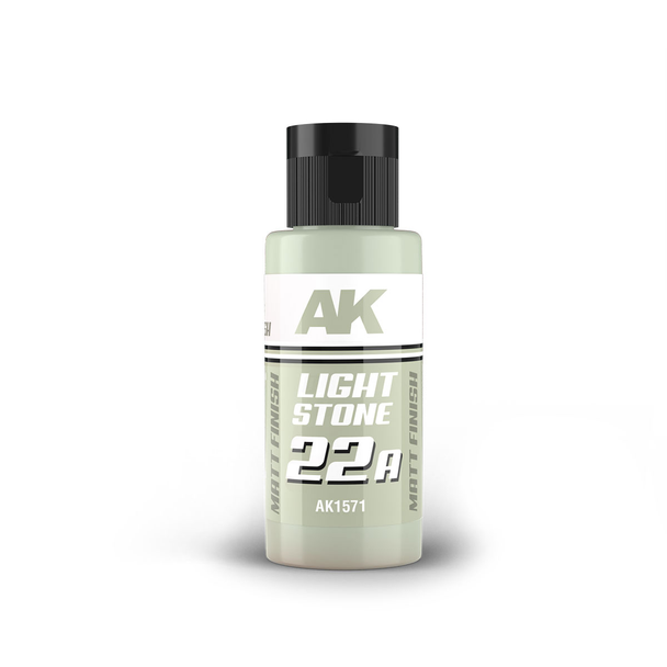 AK Interactive Dual Exo Acrylics - 22A Light Stone 60ml