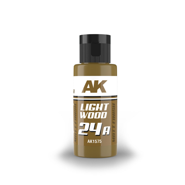 AK Interactive Dual Exo Acrylics - 24A Light Wood 60ml