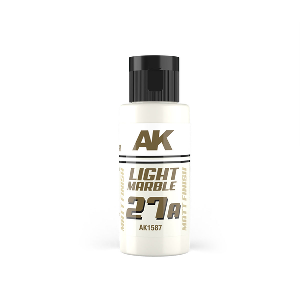 AK Interactive Dual Exo Acrylics - 27A Light Marble 60ml