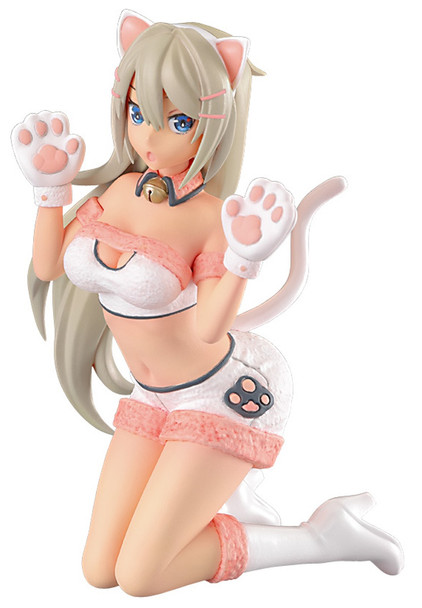 Hasegawa 1/12 Scale 12 Egg Girls Collection No.16 Lucy McDonnell Cat Girl Model Kit