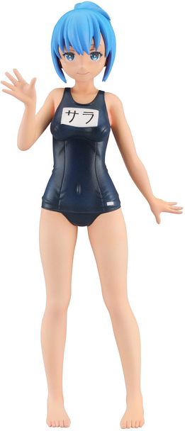 Hasegawa 1/12 Scale 12 Egg Girls Collection No.19 Sara Mayuki School Swimming Costume Model Kit