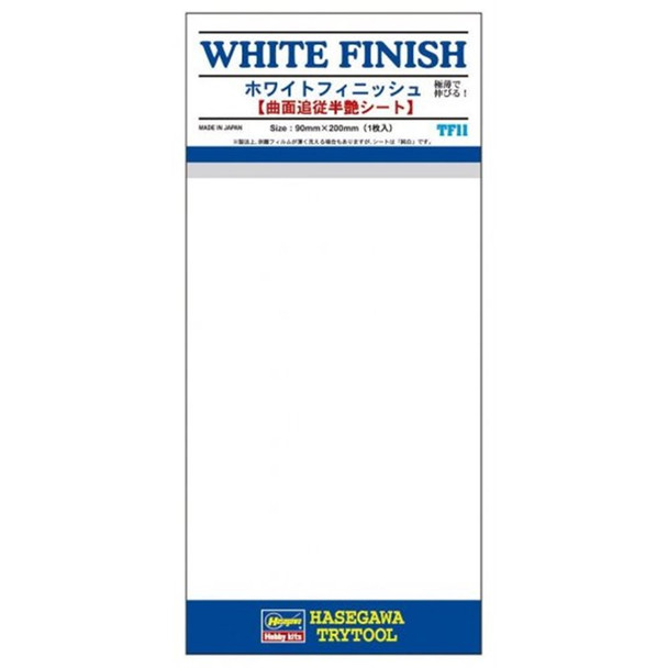 Hasegawa TF-11 White Finish 90mm x 200mm