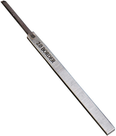 Border Model Curved Tip Model Tweezers