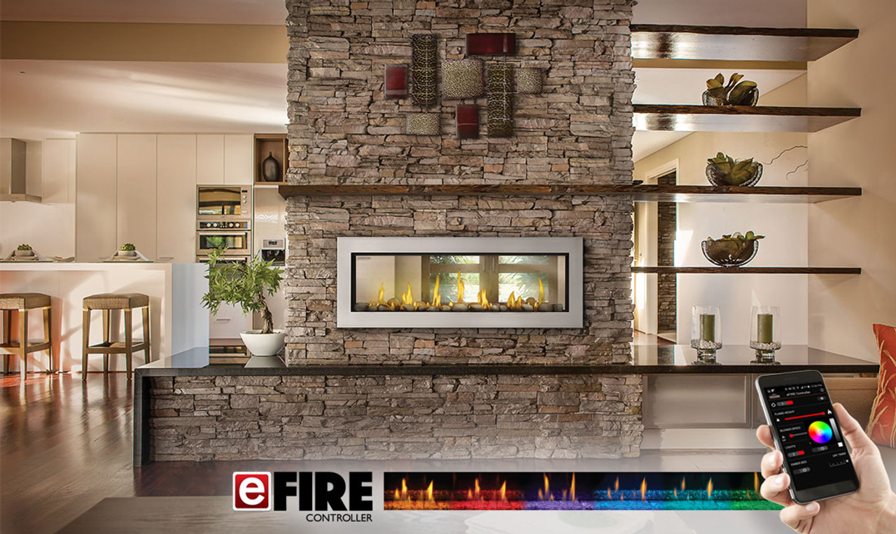 Napoleon Vector™ LV50N 2 -Sided Linear Direct Vent Gas Fireplace