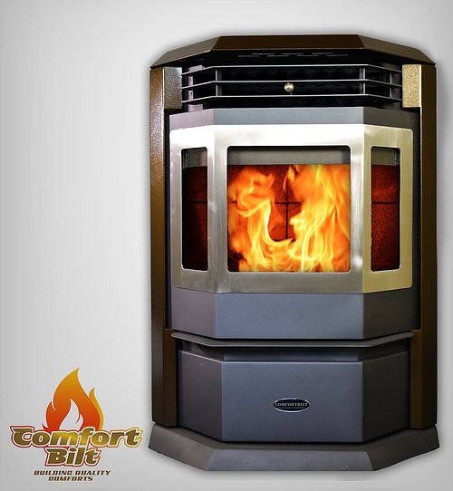 ComfortBilt HP22-SS Pellet Stove Brown - ExpressFireplace.com