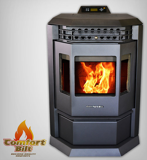 ComfortBilt HP22 Pellet Stove Black - ExpressFireplace.com