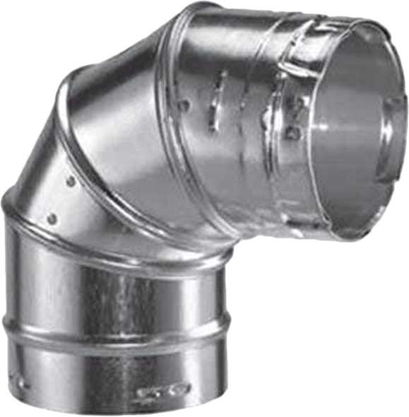 5BVL90 M & G DuraVent Type B Gas Vent 90 Degree Elbow 5" diameter