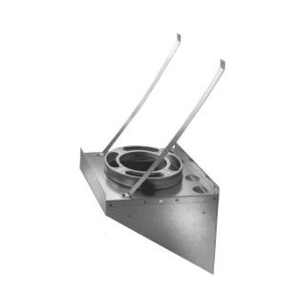 6DP-TSB 6" Dura-Vent DuraPlus Tee Support, Galvanized Steel 6DP-TSB 6" Dura-Vent DuraPlus Tee Support, Galvanized Steel