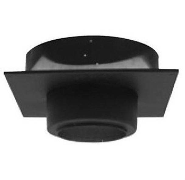 7T-FSP Selkirk Metal Best Ultra Temp Square Ceiling Support in 7" Black