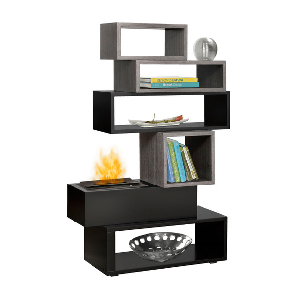 GOS40CH-1454RG Mimico Book Case Mantels Opti-myst®