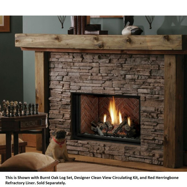 Kingsman 42-Inch Gas Direct Vent Fireplace - HBZDV4228