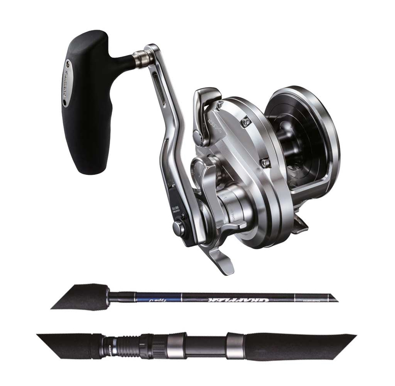 Shimano Ocea Jigger 4000 + Grappler 5'3