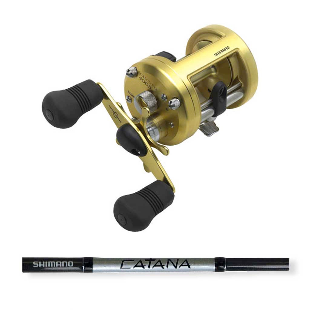 Shimano Calcutta 400B + Catana 7' 2pc 4-8KG Combo - Dutchy's