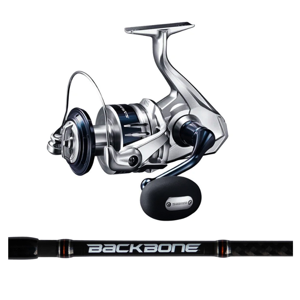 Fishing Rod Shimano Saragosa 10000 Combo Shimano Saragosa Extraction Spin  Mackerel Combo MoTackle Outdoors