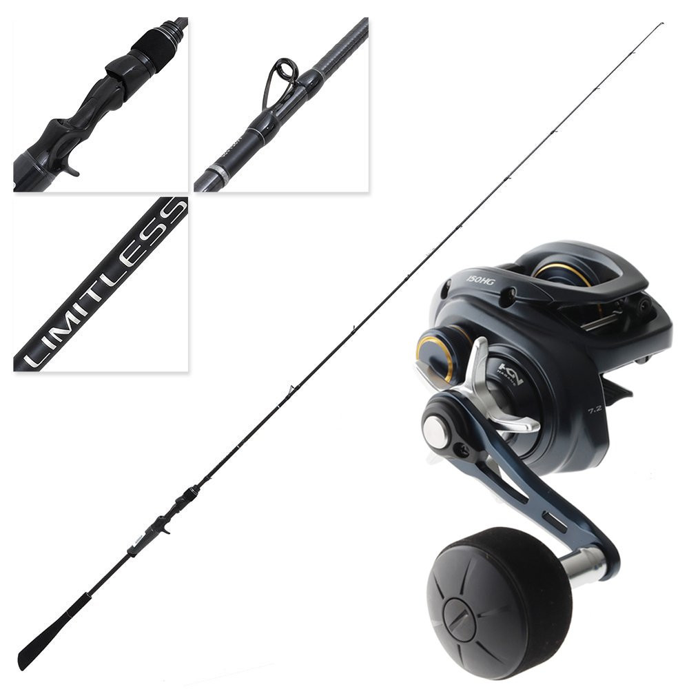 Shimano Grappler BB 150HG Limitless Slow Jig Combo 6ft 6in PE1.5
