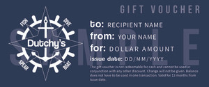 Dutchy's gift voucher