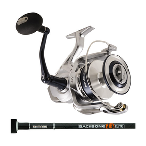 Shimano Saragosa 10000SW + Backbone Elite Topwater 8'2" 2pc Combo