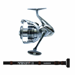 Shimano Nasci 4000XG FC + Maikuro II 7'3" 2pc 6/8KG Spin Combo