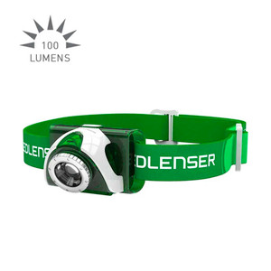 Ledlenser SEO3 Headlamp - Green Ledlenser SEO3 Headlamp - Green