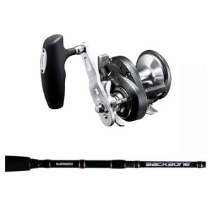 Shimano Torium 16PG A Reel & Backbone 5'5" 1pc 400g 50-80LB Jig O/H Rod Combo Shimano Torium 16PG A Reel & Backbone 5'5" 1pc 400g 50-80LB Jig O/H Rod Combo