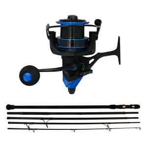 Okuma Voyager Signature 5pc 13' Travel & Rockaway RBF8000 Surf Combo W/Tube Okuma Voyager Signature 5pc 13' Travel & Rockaway RBF8000 Surf Combo W/Tube