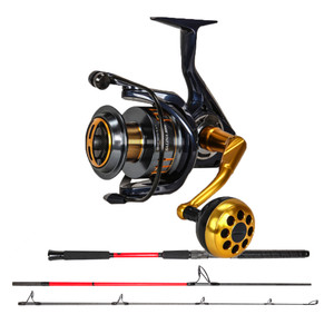 Okuma Salina 14000 & CD Haku Topwater 8'3 Combo