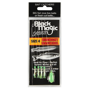 Black Magic Sabiki Midnight Mackerel Black Magic Sabiki Midnight Mackerel