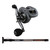 Okuma Komodo SS 364 & Tournament Concept 6'3" 2pc 80-150 Overhead  Jig Combo