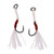 Tungsten Assist Rigs Twin Pack Fleas