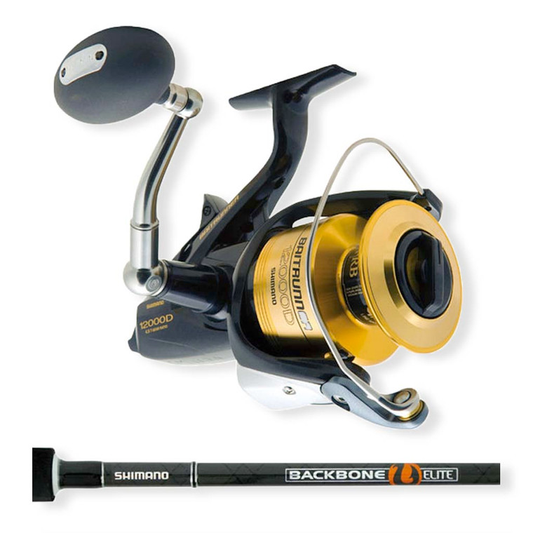 Shimano Baitrunner 12000D Backbone Elite 7'0 10-15kg Spin Combo