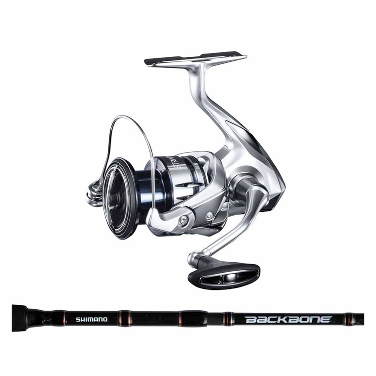 Shimano Stradic C3000HG Spin + Backbone 7'2" 2pc 3-6Kg Combo