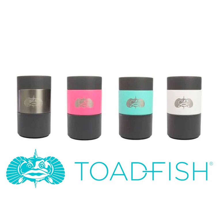 Toadfish Non-Tipping Can Cooler & Adapter