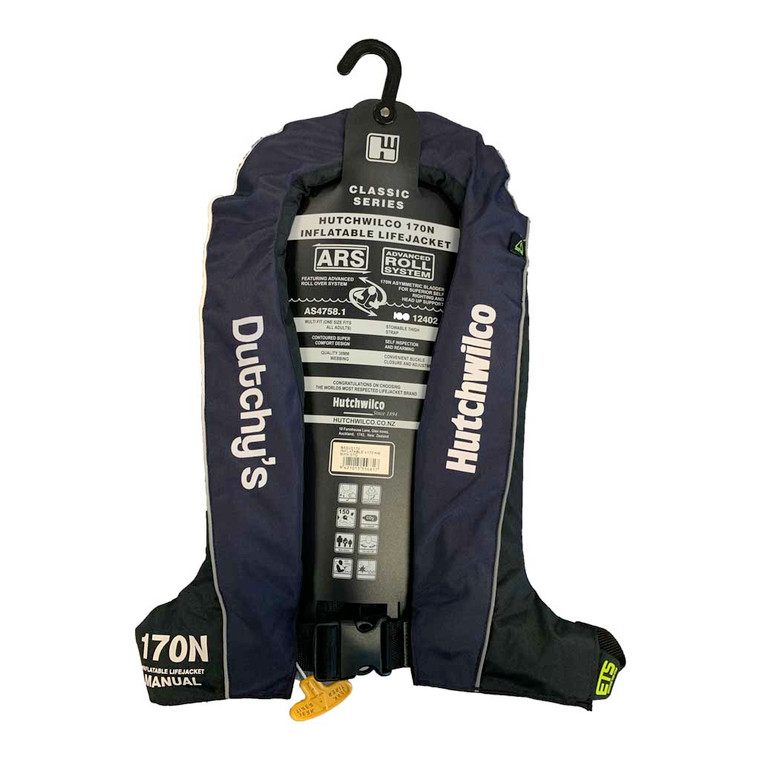 Hutchwilco "Dutchy's" 170N Manual Inflatable Lifejacket