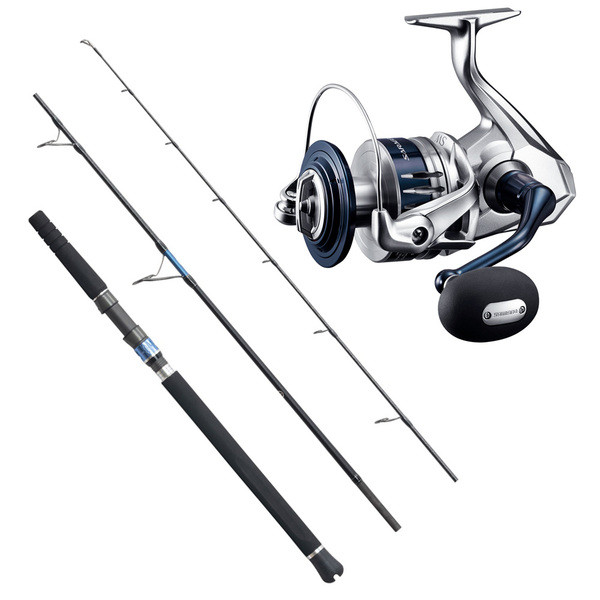 Saragosa 1000SWA spin Reel + Extraction 8"2" topwater spon PE6-8 max 150G rod