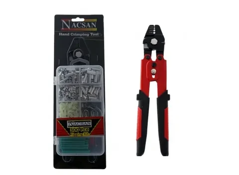 Nacsan 300 Piece Rigging Kit with Crimping Tool