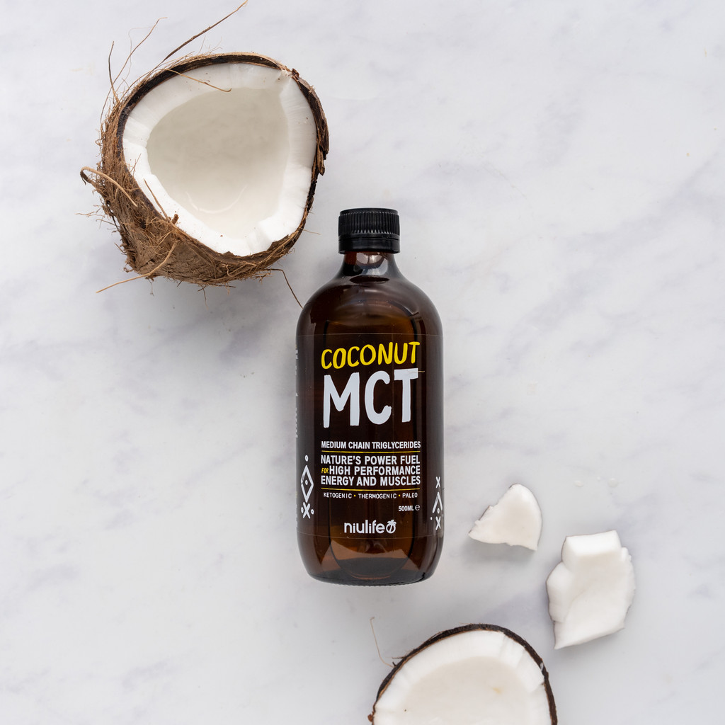 Coconut MCT Oil - 500ml Glass Bottle