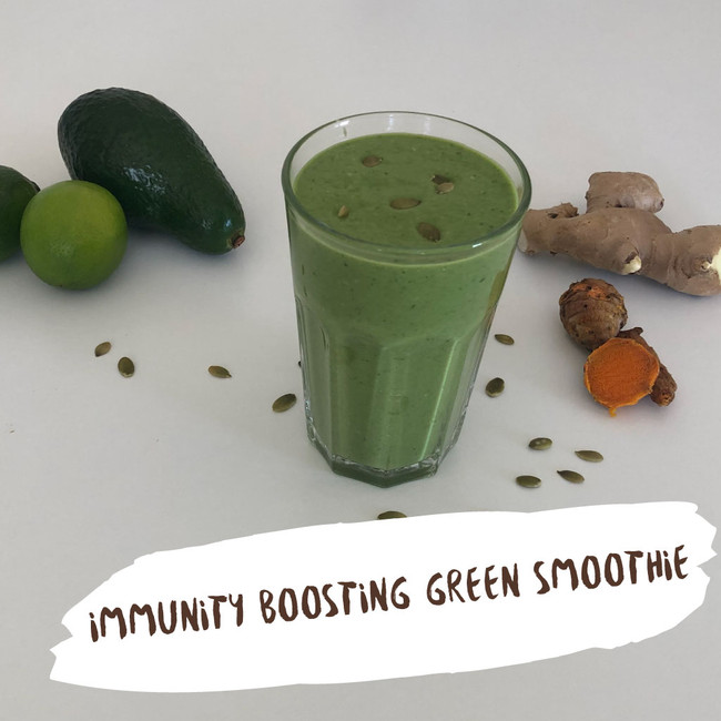 Immunity Boosting Green Smoothie