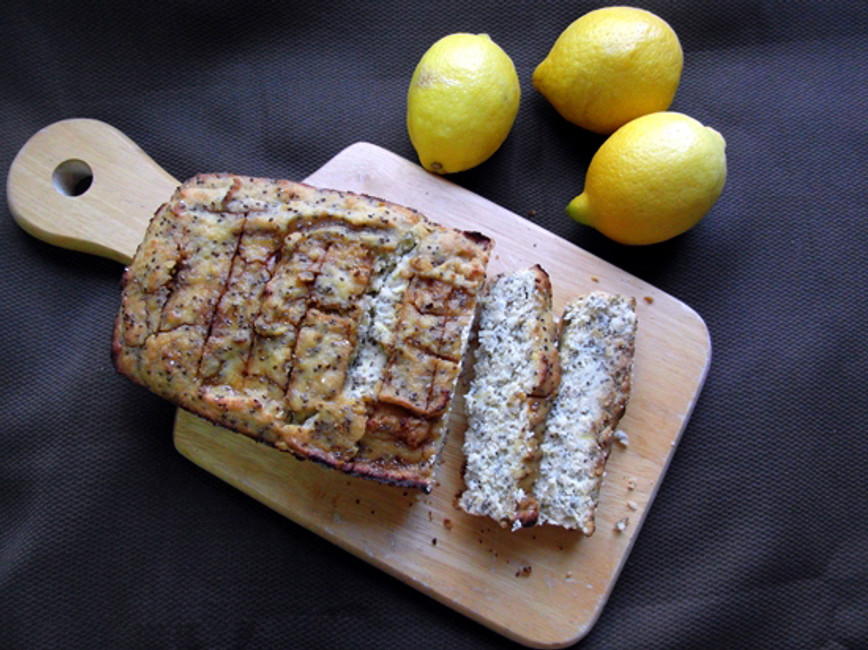 Chia and Lemon Gluten Free Cake