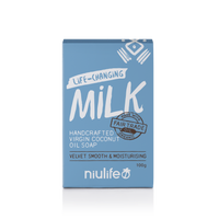 Niulife Milk Coconut Oil Soap 100g Bar