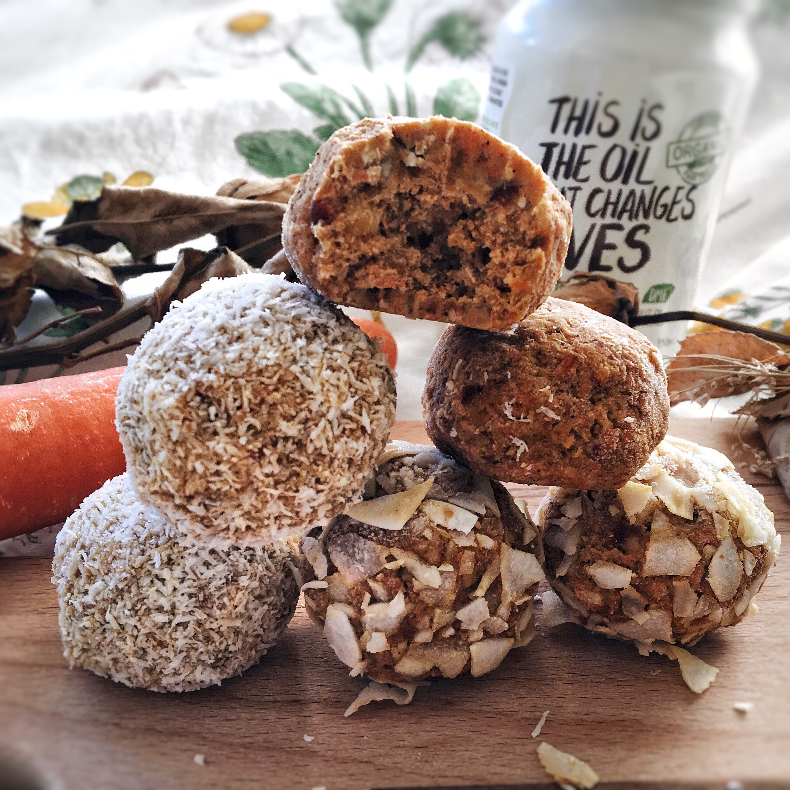 Carrot Cake Bliss Balls - Niulife