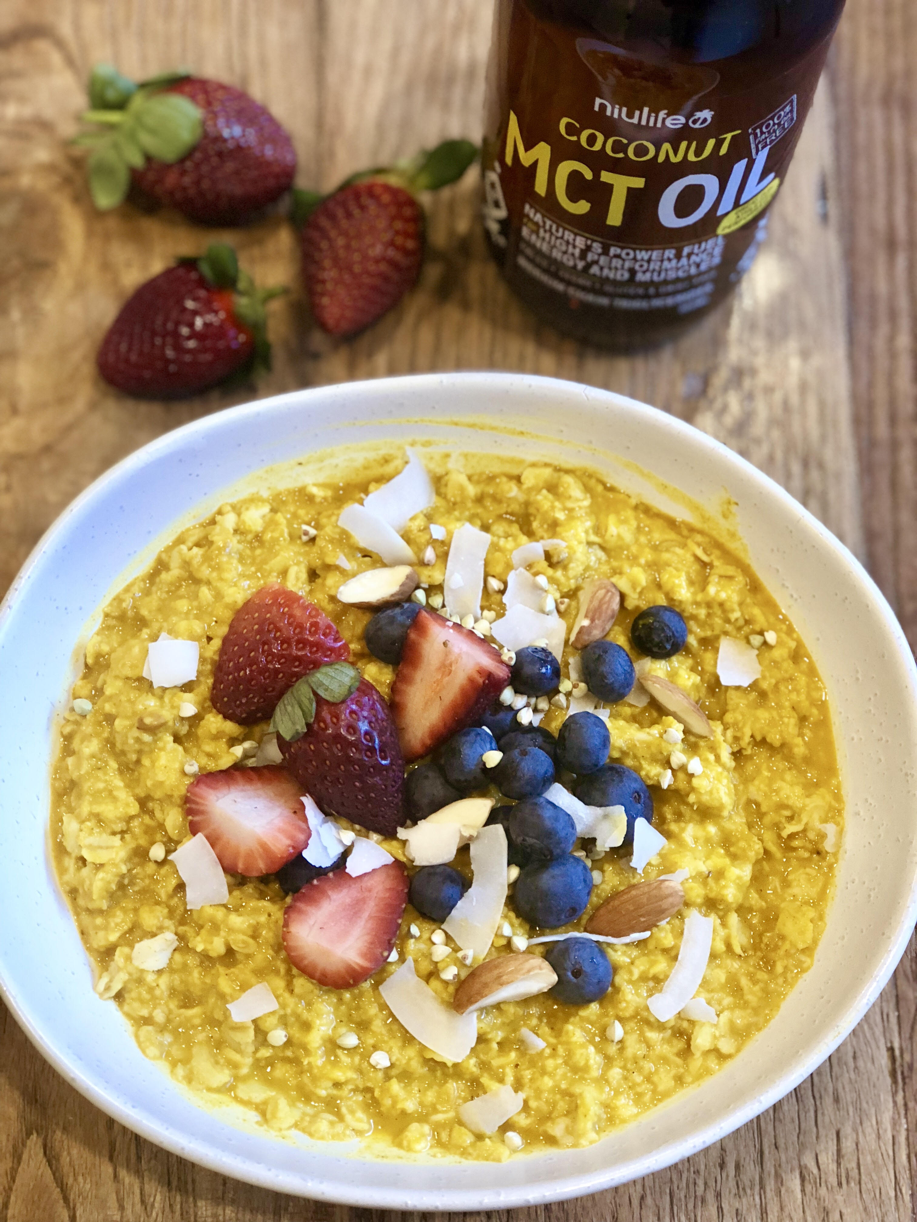 Superfood Turmeric Porridge - Niulife