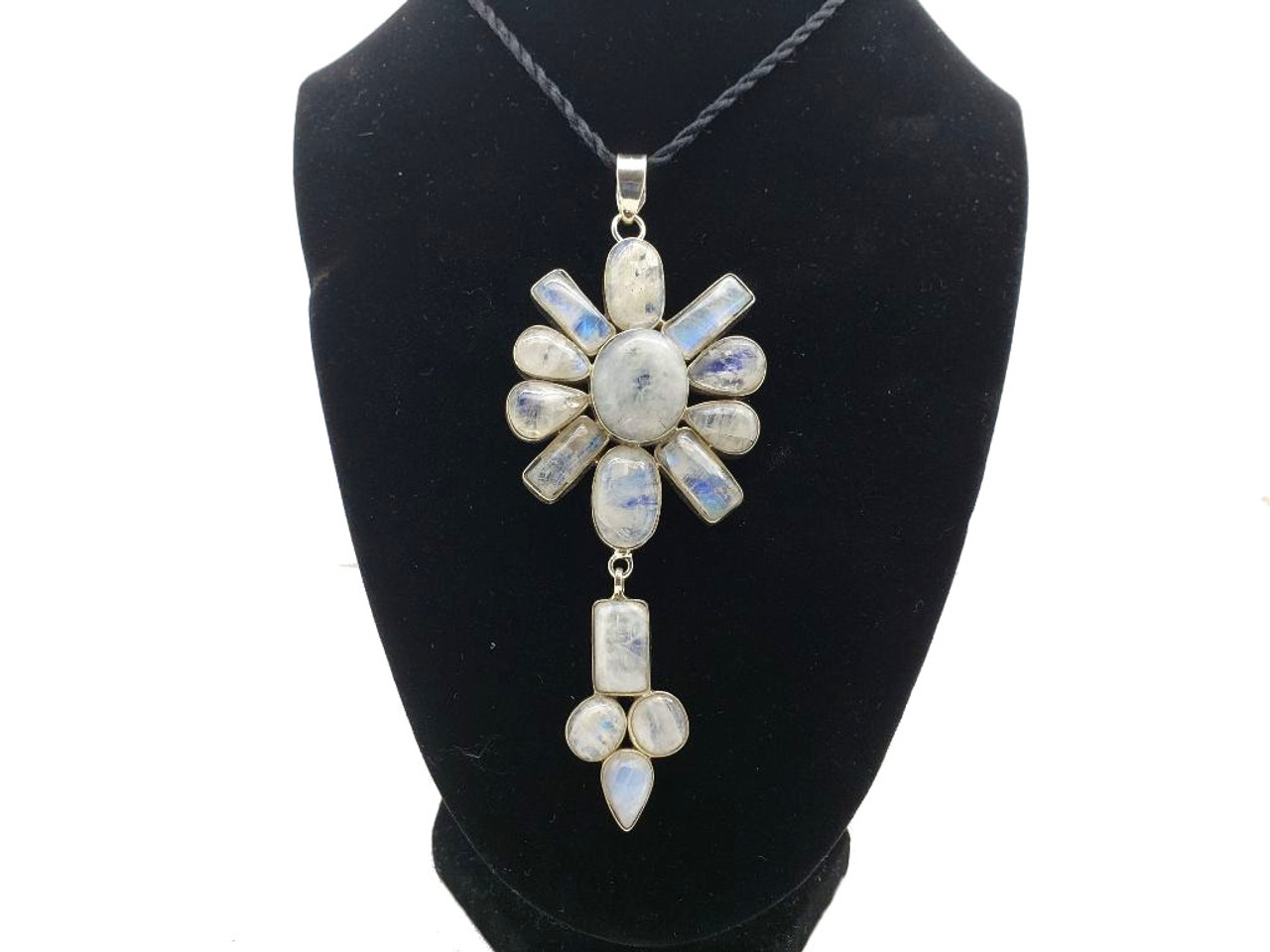 Moonstone Dew Drop Pendant