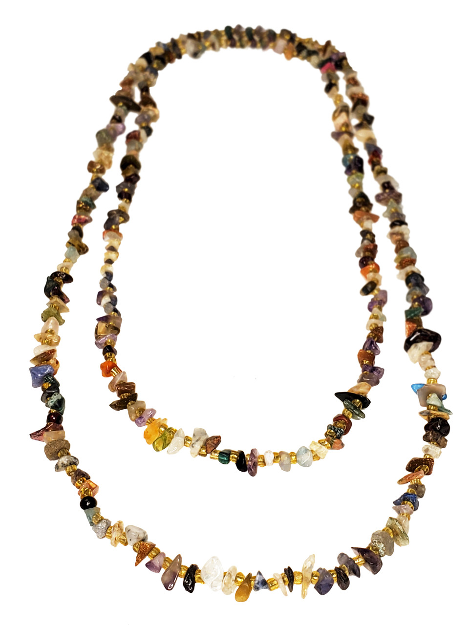 Gemstone Strand Chippy Necklace